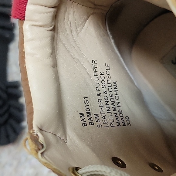 Steve Madden, women's brown hiking boots sz 5.5 NWOT - Picture 7 of 8